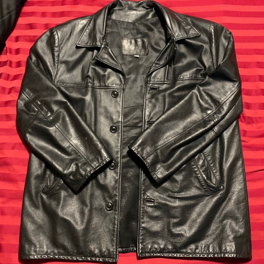 Leather Jacket XL - Picture 1 of 3